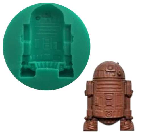 Star Wars R2D2 Silicone Mould - Click Image to Close